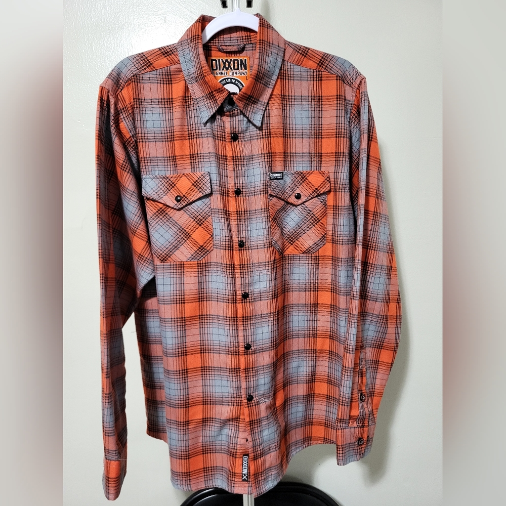 QUANTICO CUSTOMS THE GODFREY MEN'S DIXXON FLANNEL